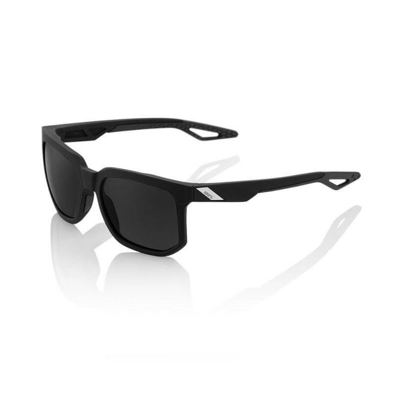 Gafas 100% Centric Negro Mate Lente Ahumada