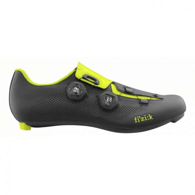 Tênis Fizik R3 Aria Preto Amarelo Flúor