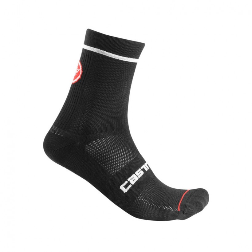 Chaussettes unisexes Castelli Entrata 13 Noir