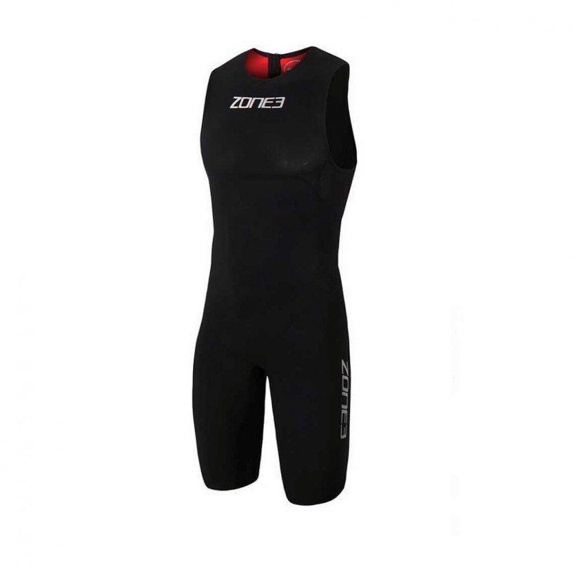 Muta senza maniche Zone3 Streamline rosso nero da uomo