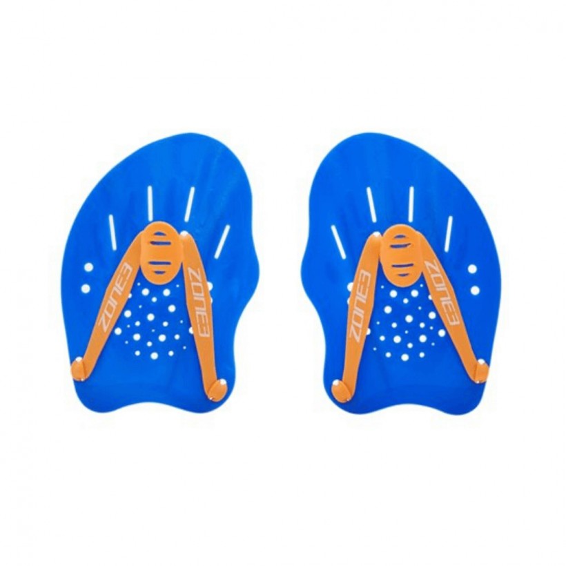 Pagaies de Natation Zone3 Ergo Bleu Orange