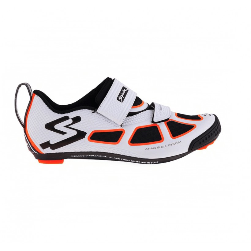 Spiuk Trivium Schuhe weiß und orange Mann