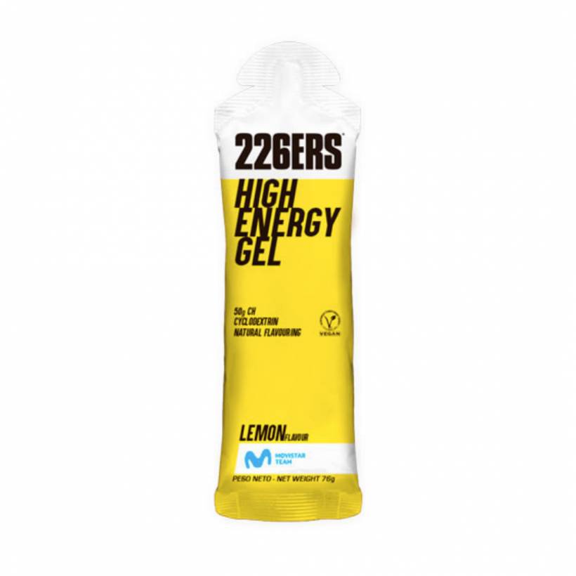 Gel energético 226ERS High Limón Sin Cafeína 76 gr