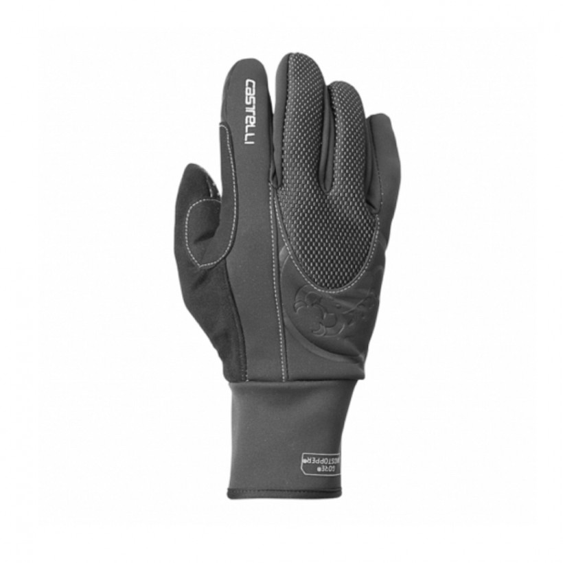 Castelli Rękawiczki Estremo Windstopper Czarne