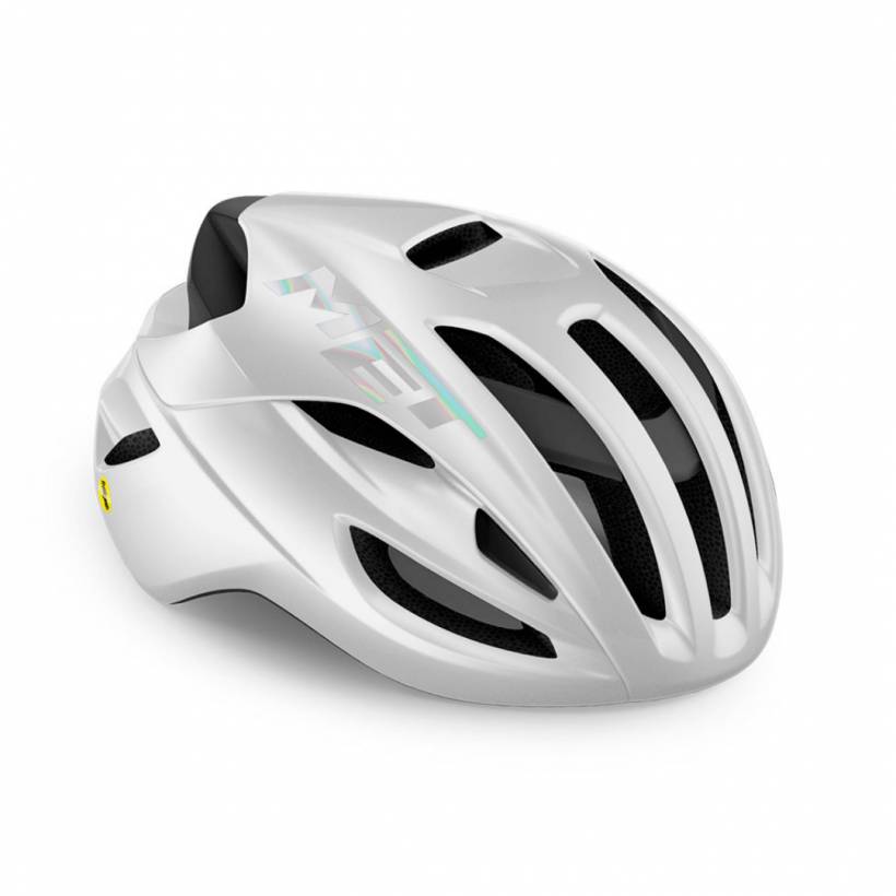 Casco Met Rivale Mips Blanco brillo