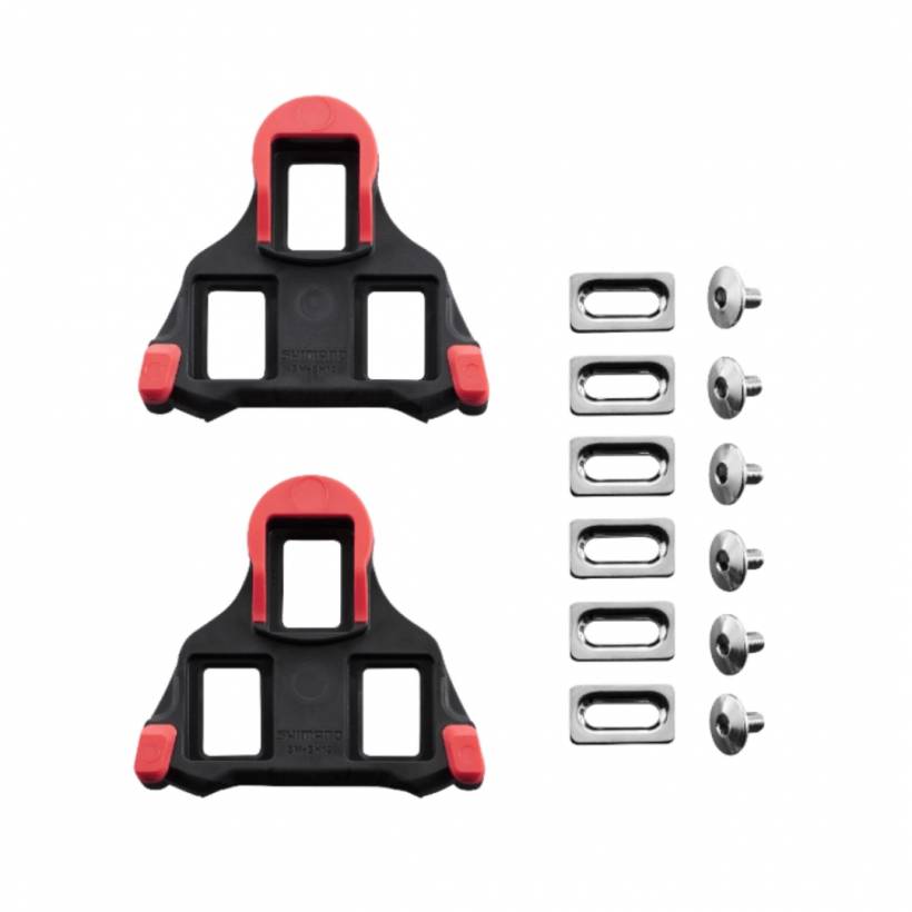 Cales Shimano SPD-SL SM-SH10 Rouge Sans flotteur
