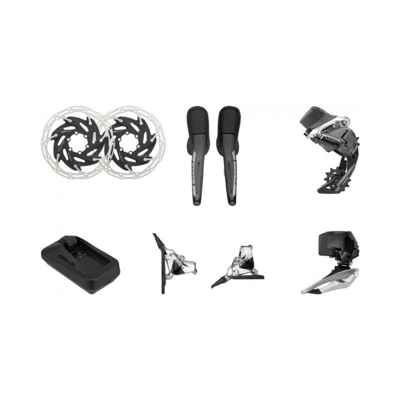 Gruppo cambio SRAM Red eTap AXS HRD FM 2x12 velocità