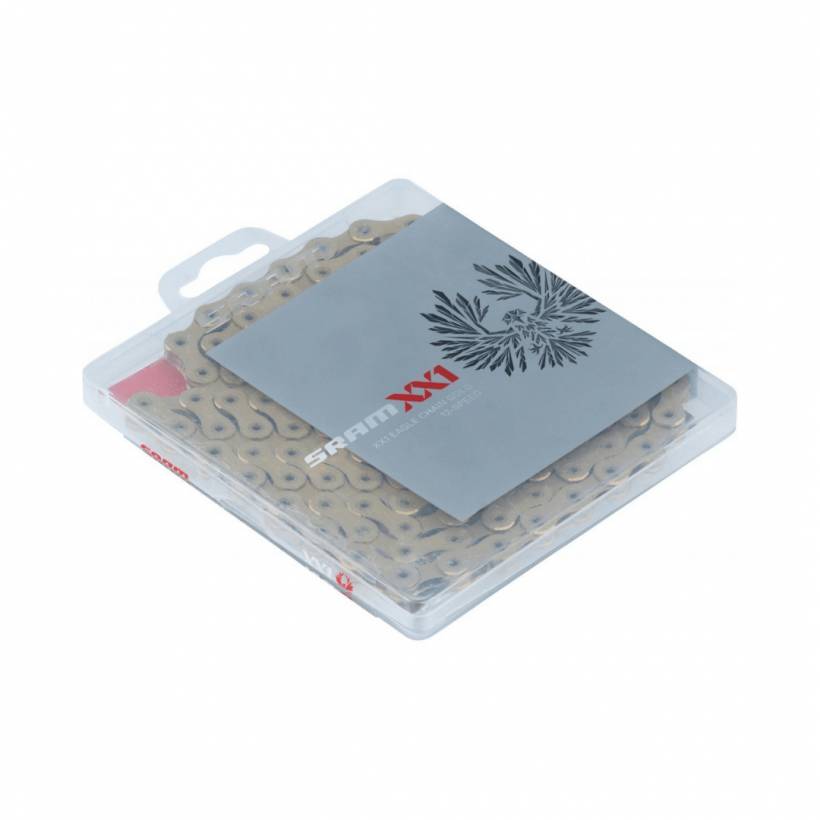 Cadena SRAM XX1 EAGLE 12V Oro con Power Lock