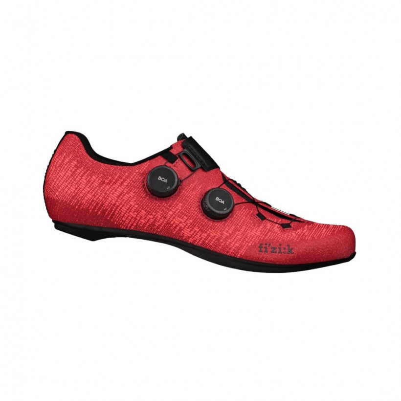 Fizik Vento Infinito Knit Carbon Coral Schwarz Schuhe
