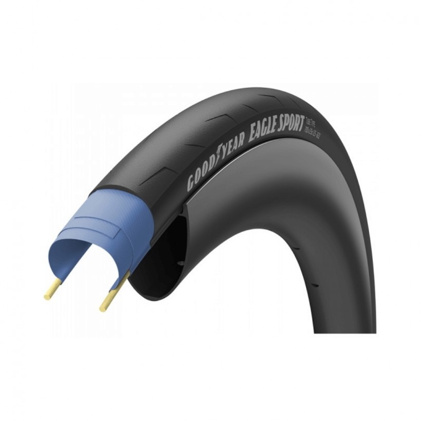 Pneu Goodyear Eagle Sport 700X28 Pliable Noir