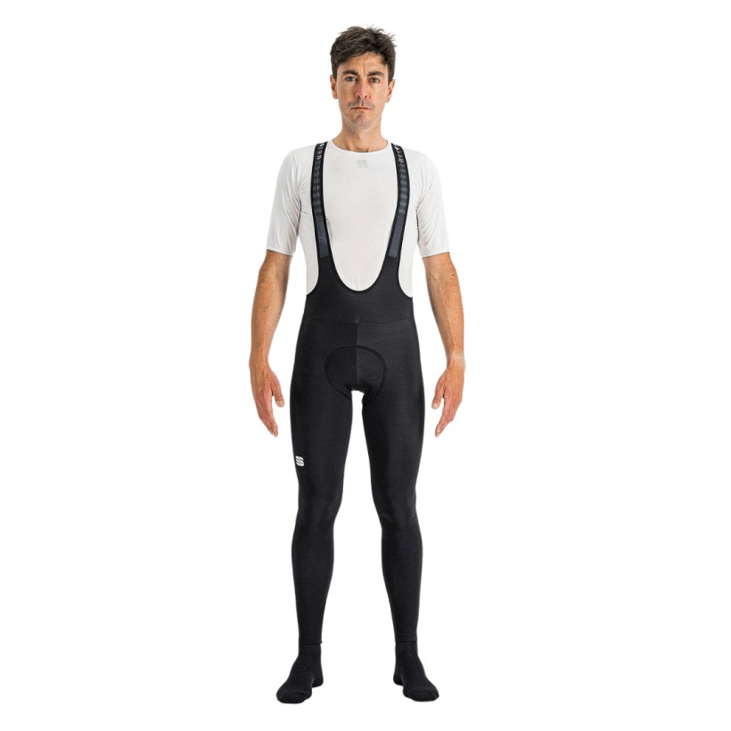 Pantaloncini con bretelle Sportful Classic Race lunghi neri