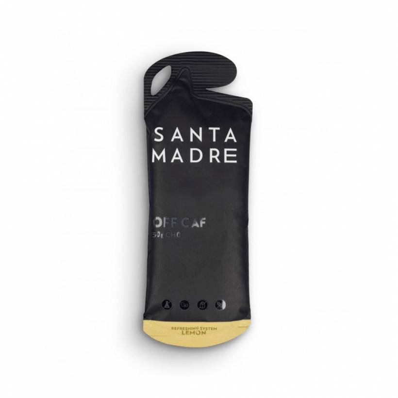 Energy Gel Santa Madre Ungewöhnlich 30CHO OFF CAF Zitrone 50 ml