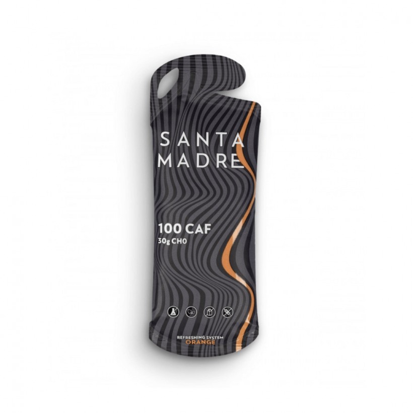 Santa Madre Insolite Energy Gel 30CHO 100 CAF Orange 50 ml