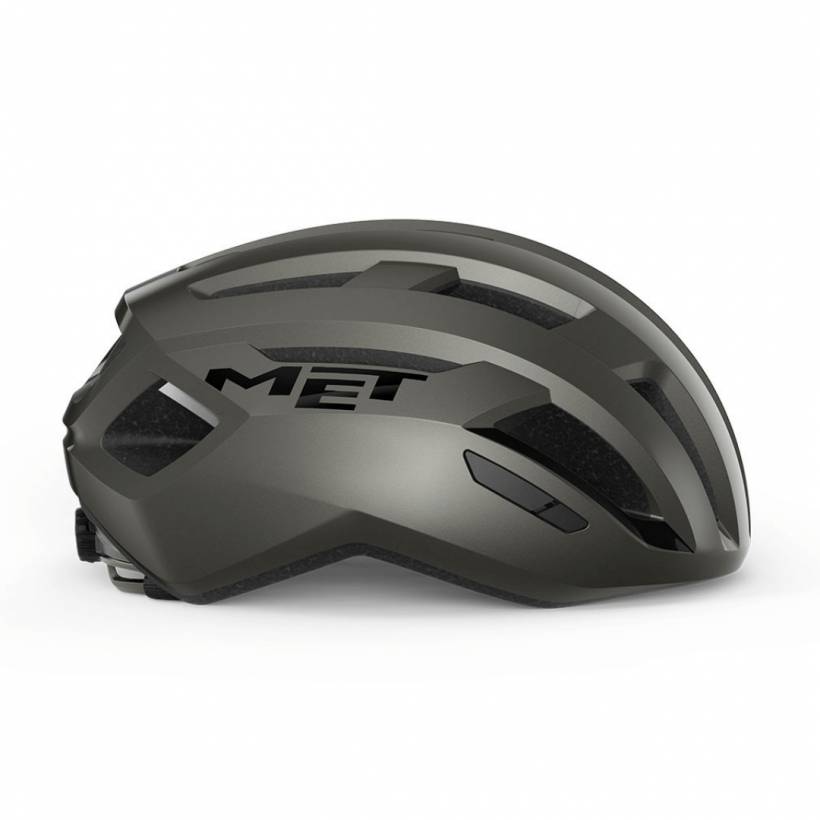 Capacete Met Vinci Mips Titanium Metallic Shine