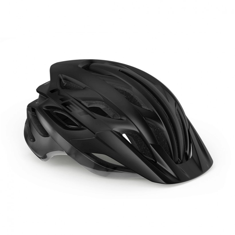 Casque VTT Met Veleno Noir Mat Brillant
