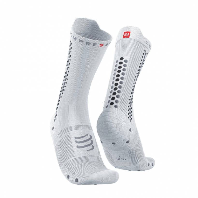 Compressport Pro Racing v4.0 Fahrradsocken Weiß