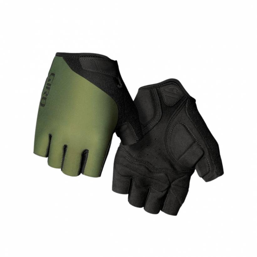 Guantes Giro Jag Trail Cortos Verde Oscuro