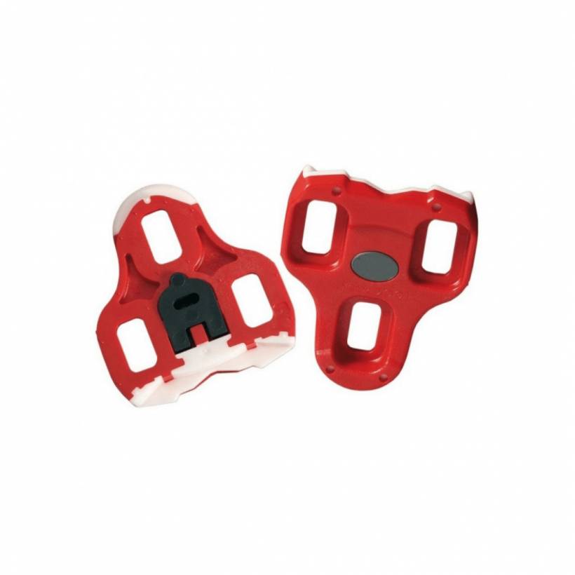 Juego de calas Look Kéo Cleat 9º color rojo