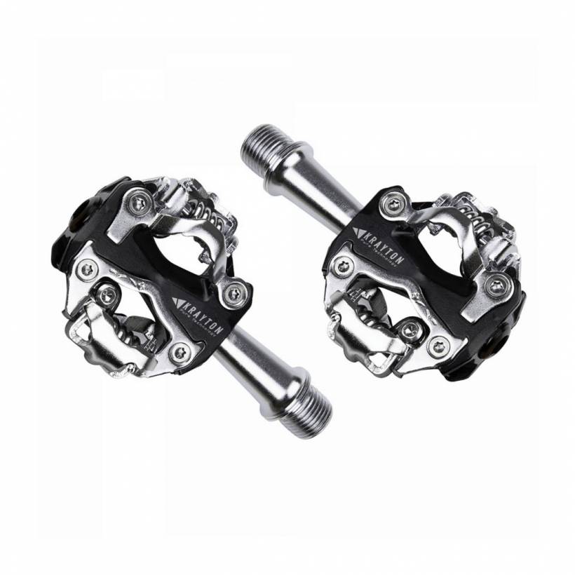 Pédalier automatique Krayton MTB compatible avec SPD Shimano