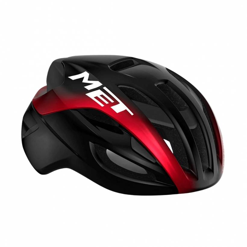 Casco Met Rivale Mips Negro Rojo