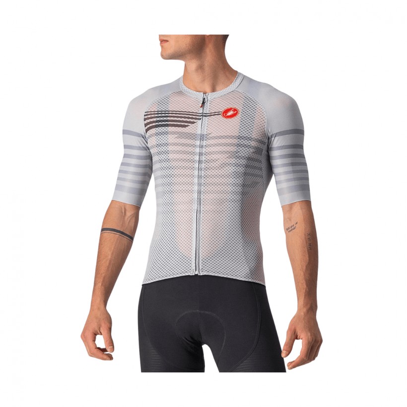 Maillot Castelli Climbers 3.0 Manga Corta Gris