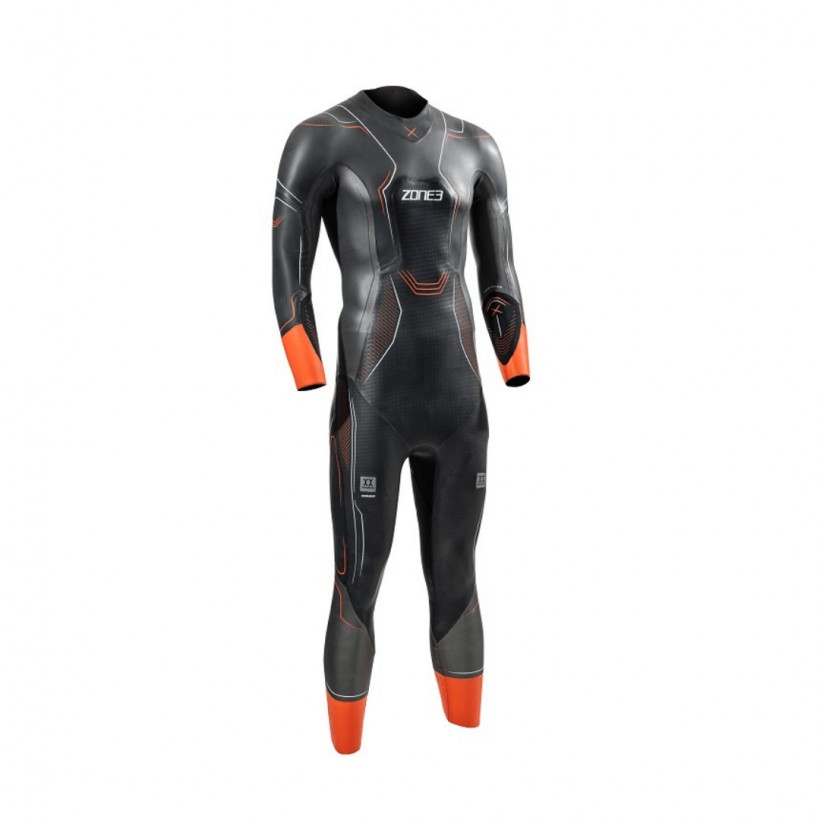 Neopreno Zone3 Vanquish-X Negro Naranja