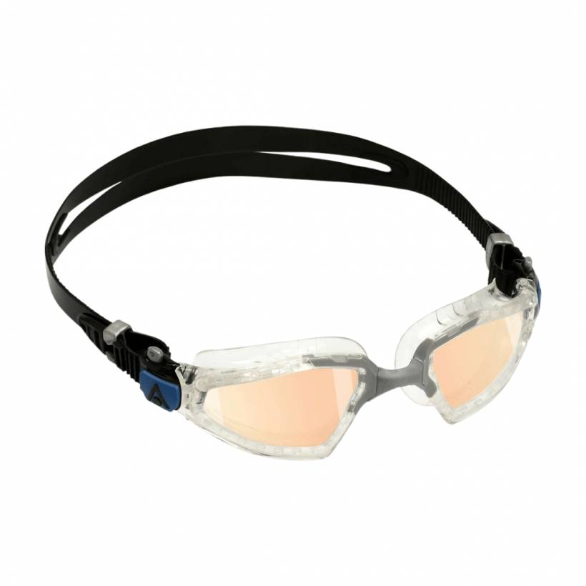 Occhialini da nuoto Aqua Sphere Kayenne Pro.A bianco nero con lenti a specchio