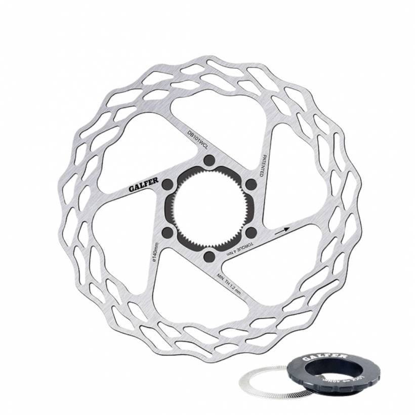 Disco de Freno Shimano Center Lock 180 mm.