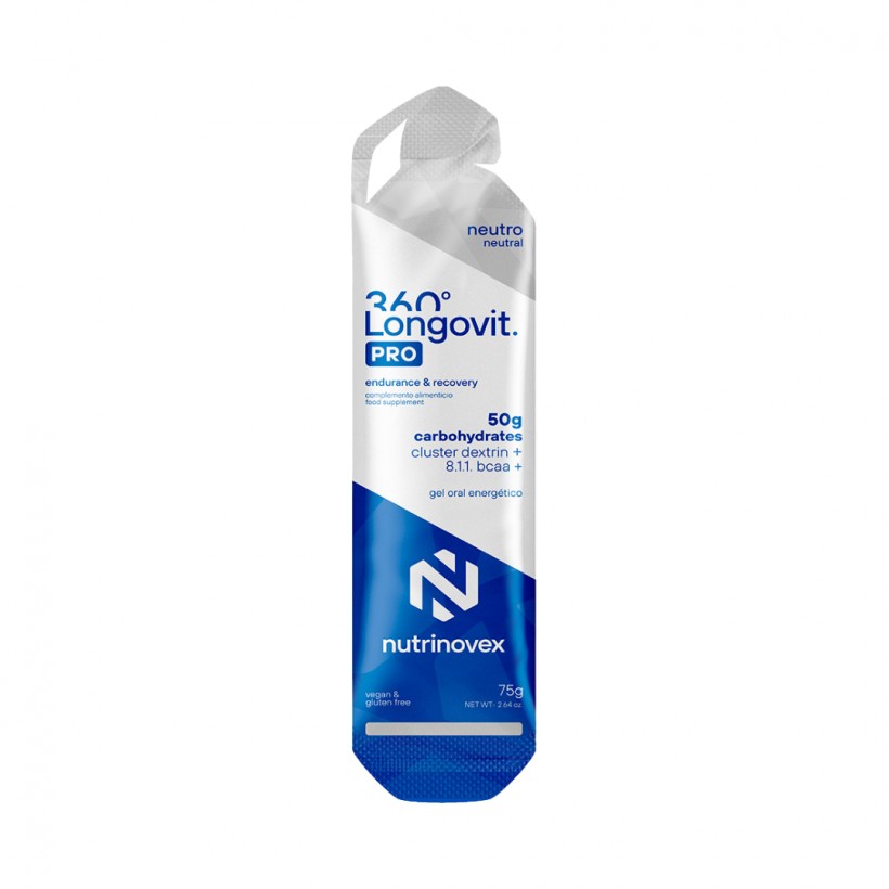 Nutrinovex Longovit 360 Gel Sapore Neutro 75g