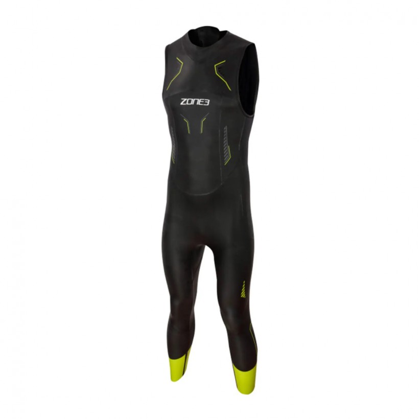 Zone3 Vision Wetsuit Black Yellow