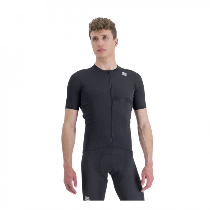 Maillot Sportful Matchy Mangas Cortas Negro