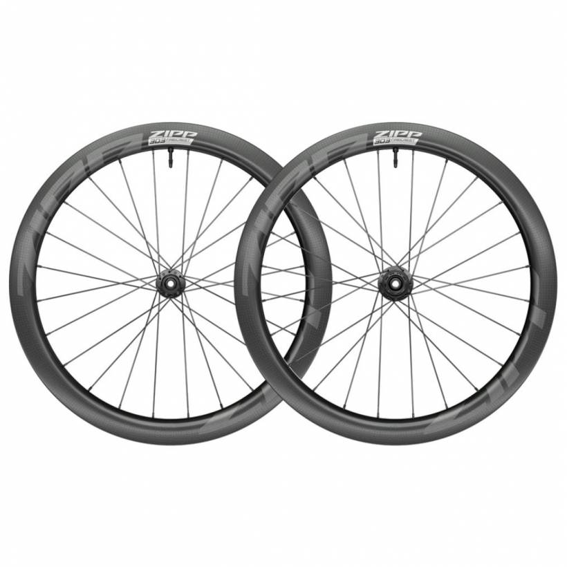 Conjunto de rodas Zipp 303 Firecrest Disco de carbono sem tubo 12 x100 12 x142 mm