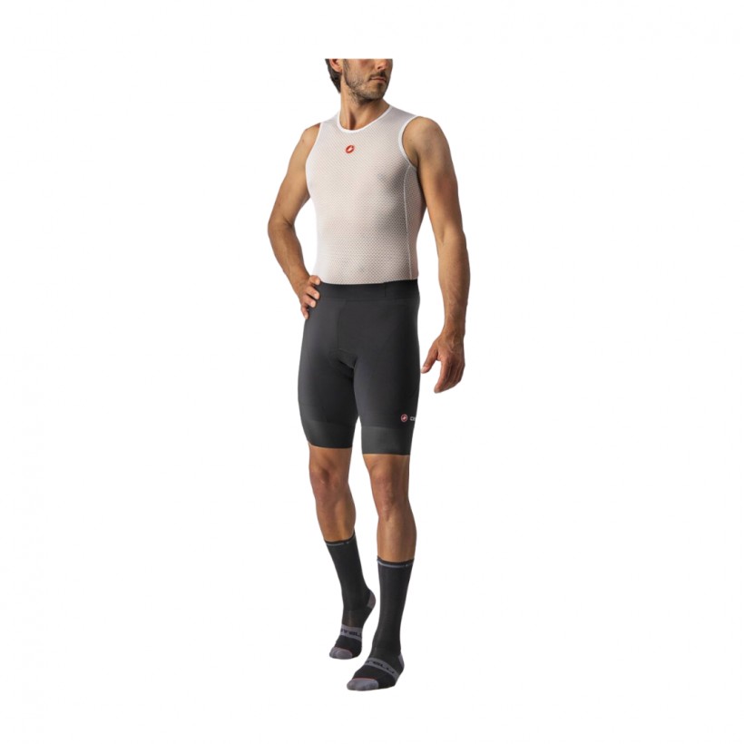 Cuissard Court à Bretelles Castelli Endurance 3 Noir
