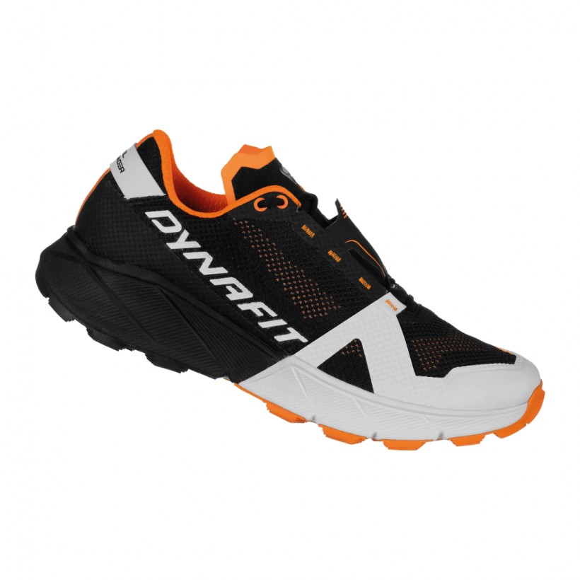 Schuhe Dynafit Ultra 100 Schwarz Weiß Orange SS23