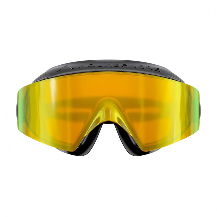 AquaSphere Defy Ultra Czarno-Żółte Okulary Pływackie