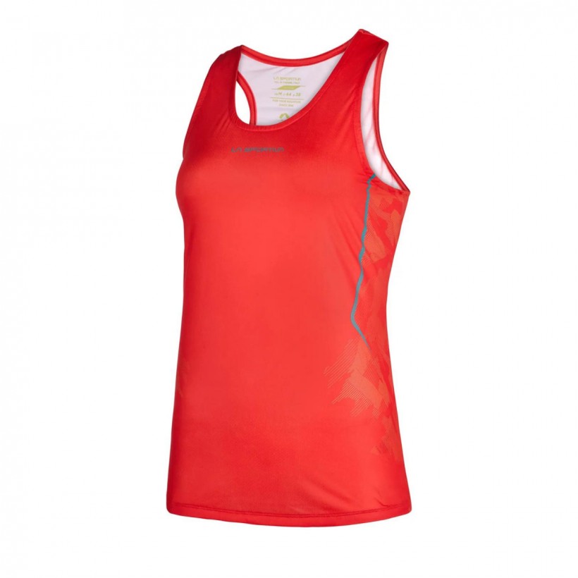 Ärmelloses T-Shirt La Sportiva Pacer Tank M Schwarz-Gelb