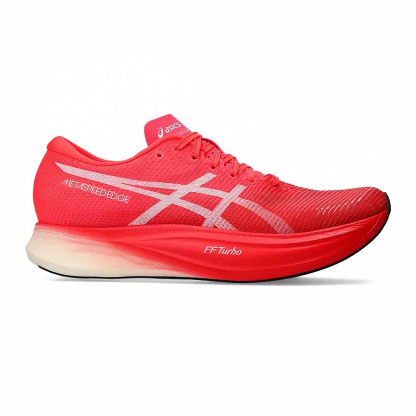 Scarpe Asics Metaspeed Edge+ Rosso Bianco