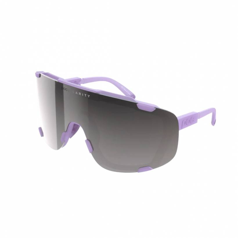 Gafas POC Devour Violeta Quartz Lentes Negro