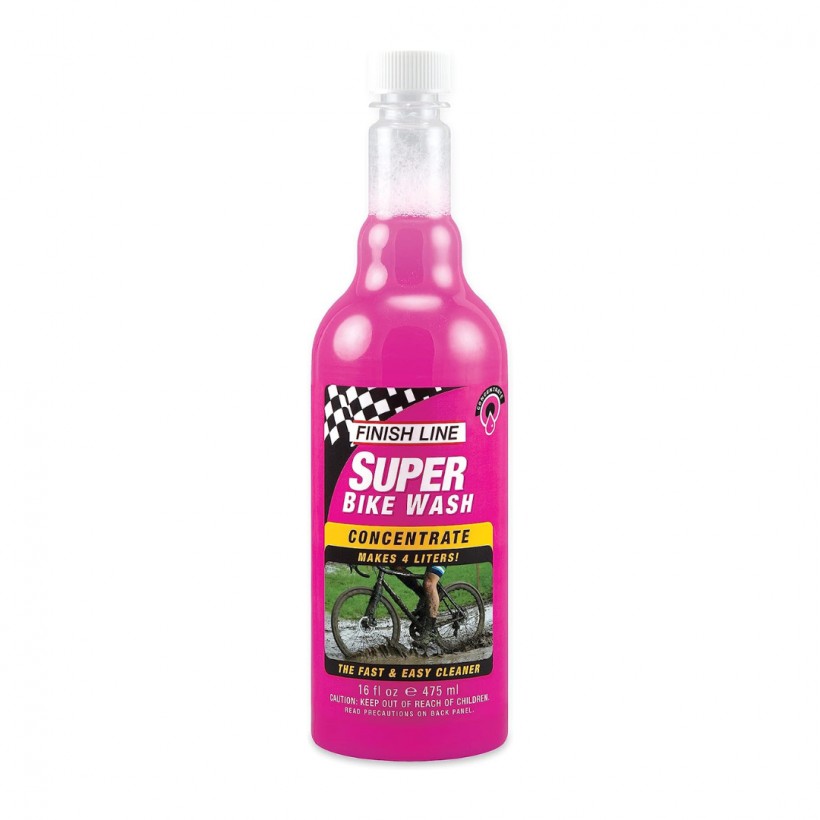 Nettoyant FinishLine Super Bike Wash concentrado 475ml