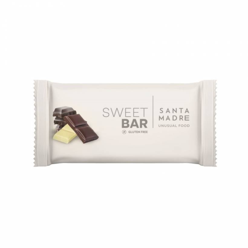 Barra energética Santa Madre Sweet Bar Três chocolates