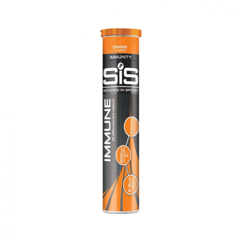 SIS Go Compresse Effervescenti Immune 20 x 4g Arancia