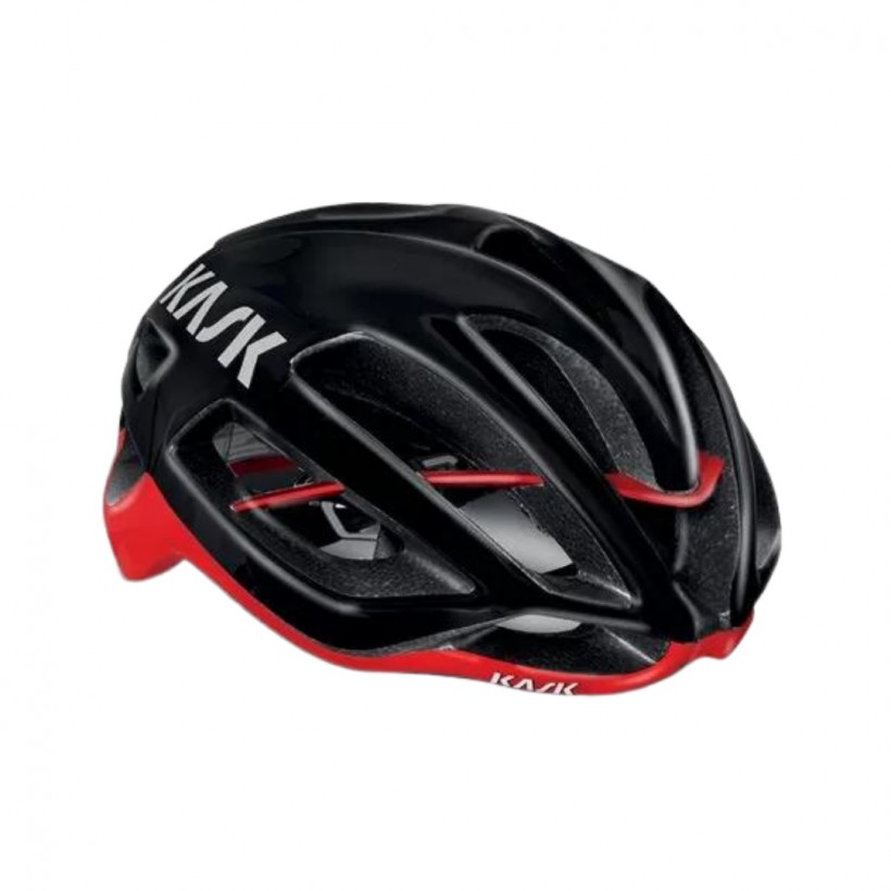 Capacete Kask Protone preto vermelho