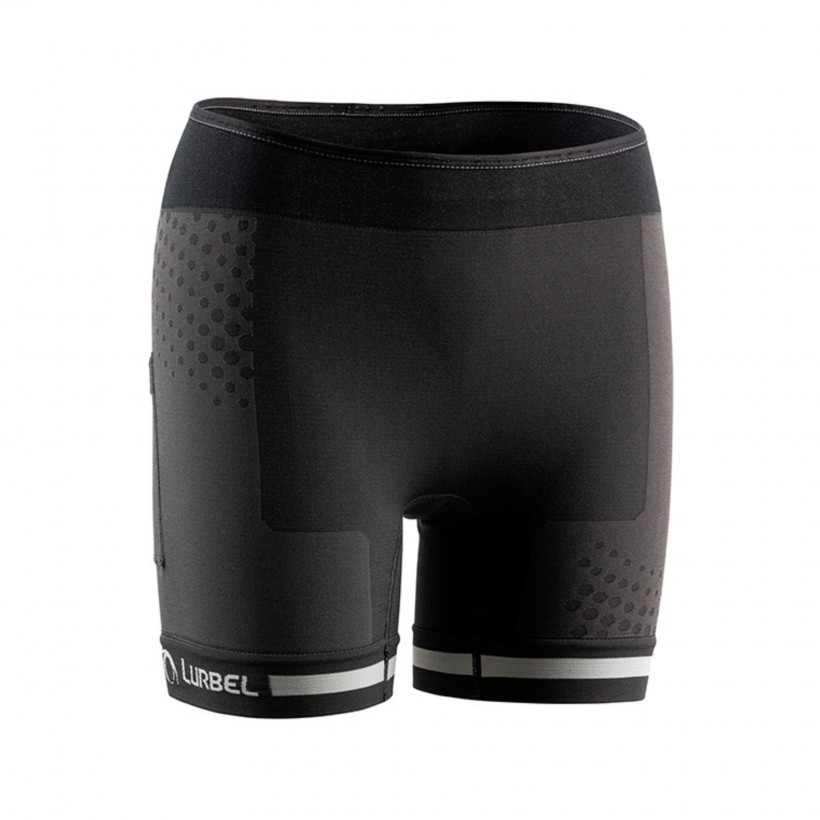 Collants Courts Lurbel Spirit Noir Gris Femme