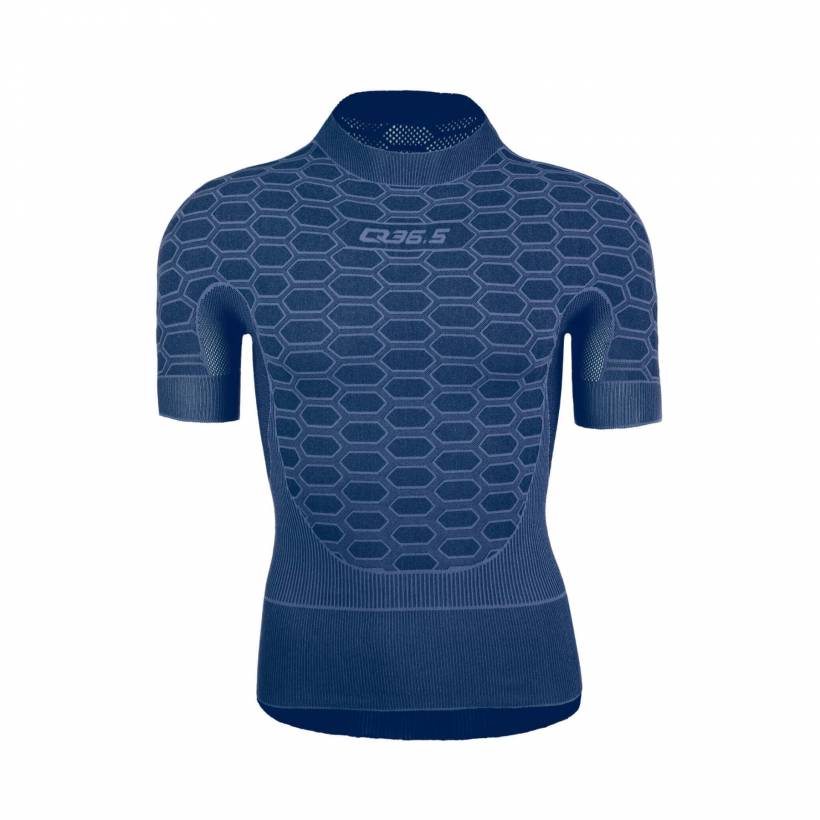 Maglia Interna Q36.5 Base Layer 2 Manica Corta Blu