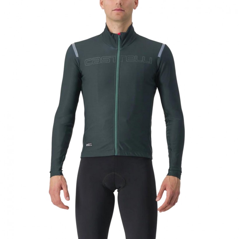 Maglia Castelli Tutto Nano RoS Manica Lunga Verde