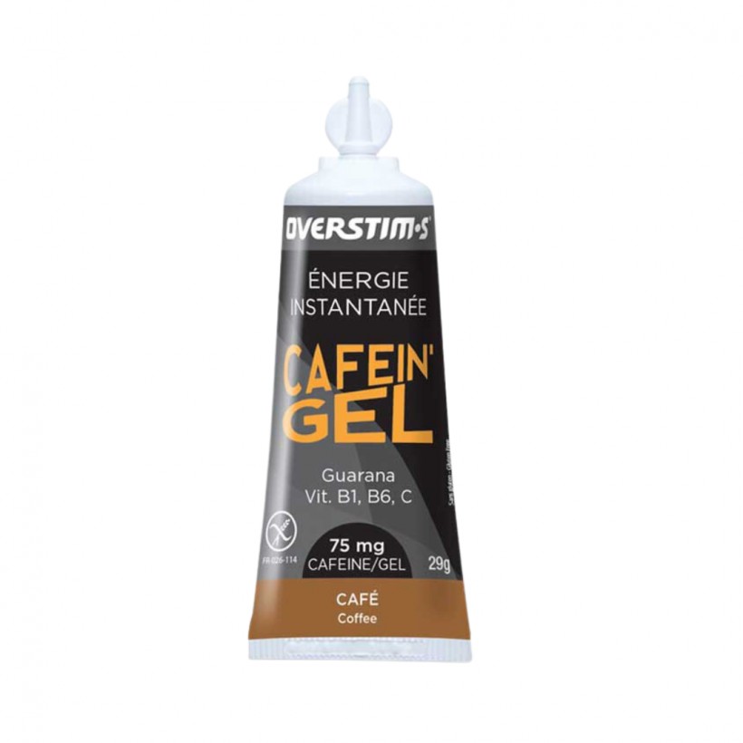 Gel Energético Overstims Cafeína 29g (1 unidad)