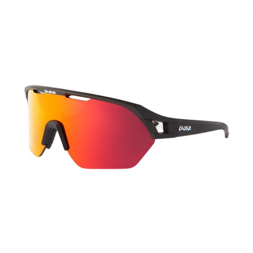 Occhiali da Sole Eassun Cat 3 Rosso Nero