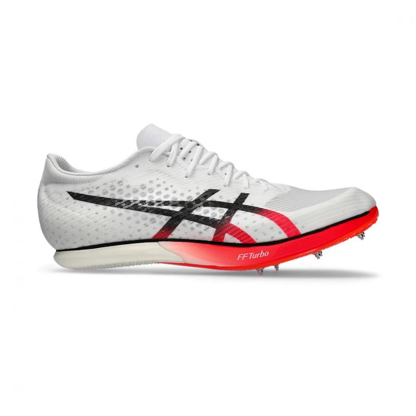 Baskets Asics Metaspeed MD Blanc Rouge 