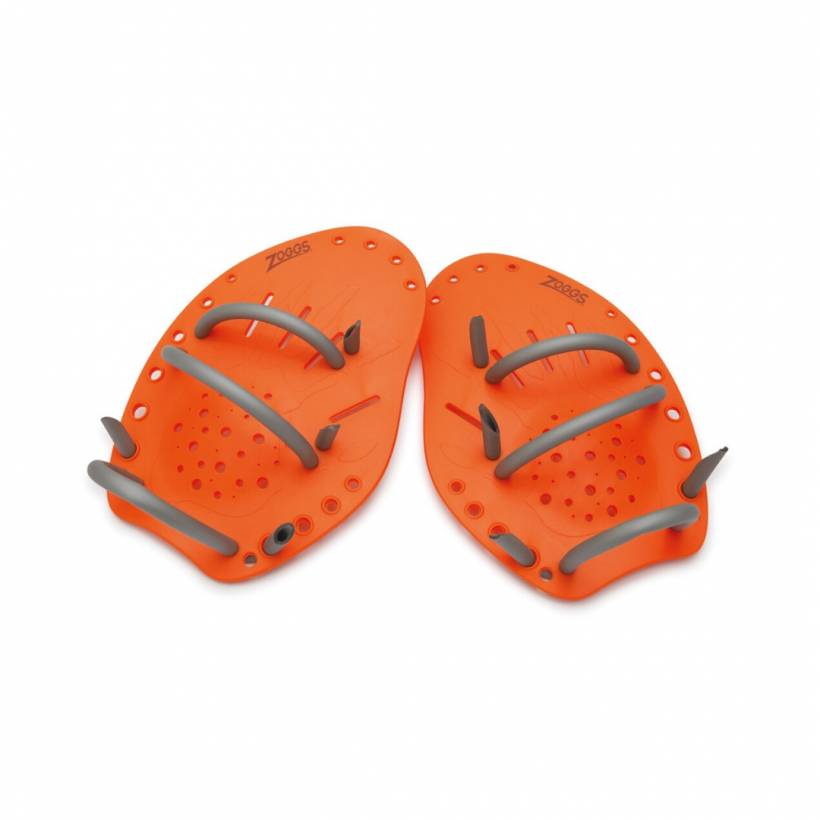 Palas de Zoggs Matrix Hand Paddles Naranjas