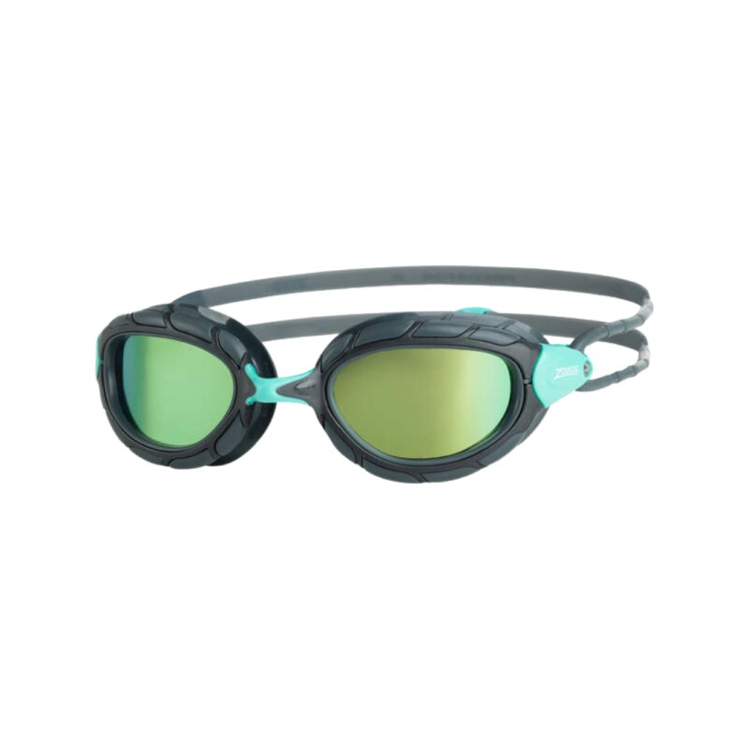 Gafas de natación Zoggs Predator Titanium Reactor Gris Azul